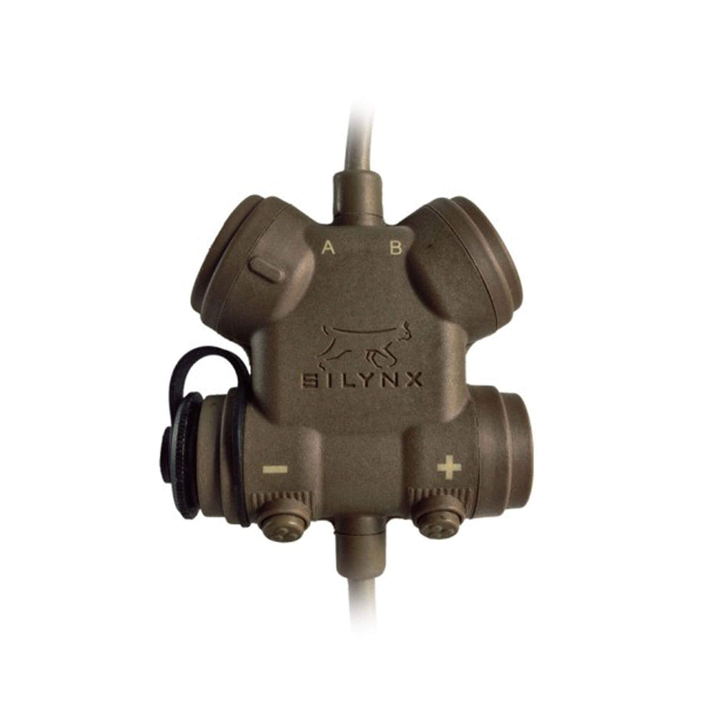 silynx IN0007-B-00, IN0007-D-00﻿: CLARUS Control Box PTT Only- No Radio Adapter Cable, No Headset Included Comm Gear Supply CGS