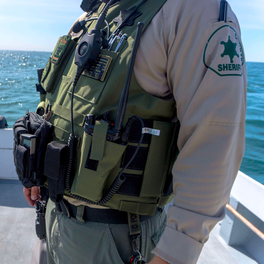 PTM-V2-NX-PTT - Tactical Mic / Earpiece / PTT Kit - No Adapter Lo Vis R23 Single Comm Ruggedized Earpiece atlantic signal TCI safariland tecs tactical enforcement communication system Wouxun KG-UV6X, KG-UV3X, DB-16, KG-UV3D, KG-UVD1P KG-UV8D, KG-UV9D, UV899, KG-UV6D, KGUV2D kenwood 2 pin Baofeng, BK Radio/Relm: BF-F8HP BF-F9 UV-82 UV-82HP UV-82C UV-5R UV-5R5 UV-5RA UV-5RE UV-5X3 V2+, RPU416, RPV516, RPU499, RPV599X, RPV516A, RPV599A Plus, RPU416A, RPU499A Plus, RPU4200, AnyTone: AT-D868-UV, AT-D878-UV