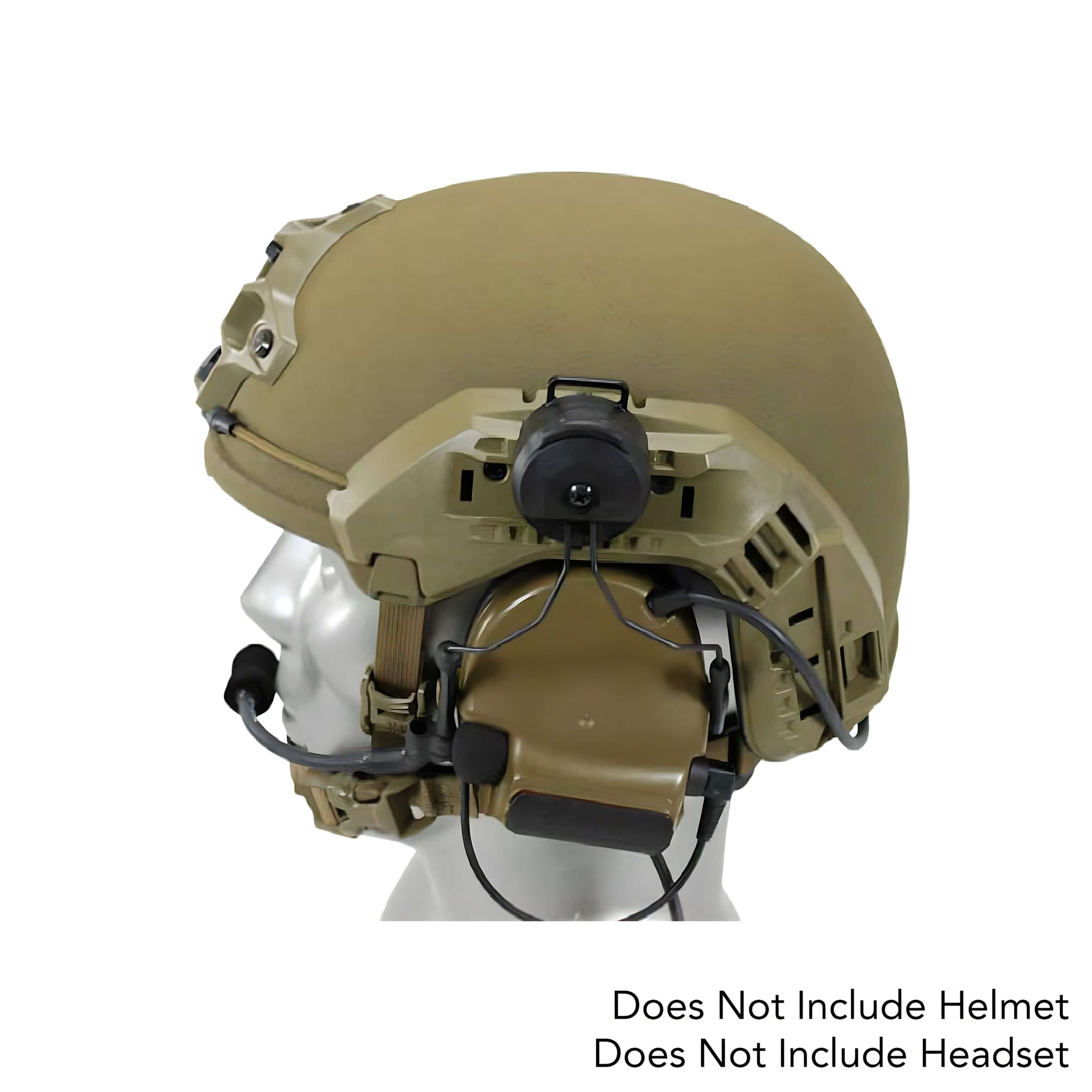 Helmet Rail Mount Kit For 3M Peltor ComTac, Swat-Tac & XPI Series