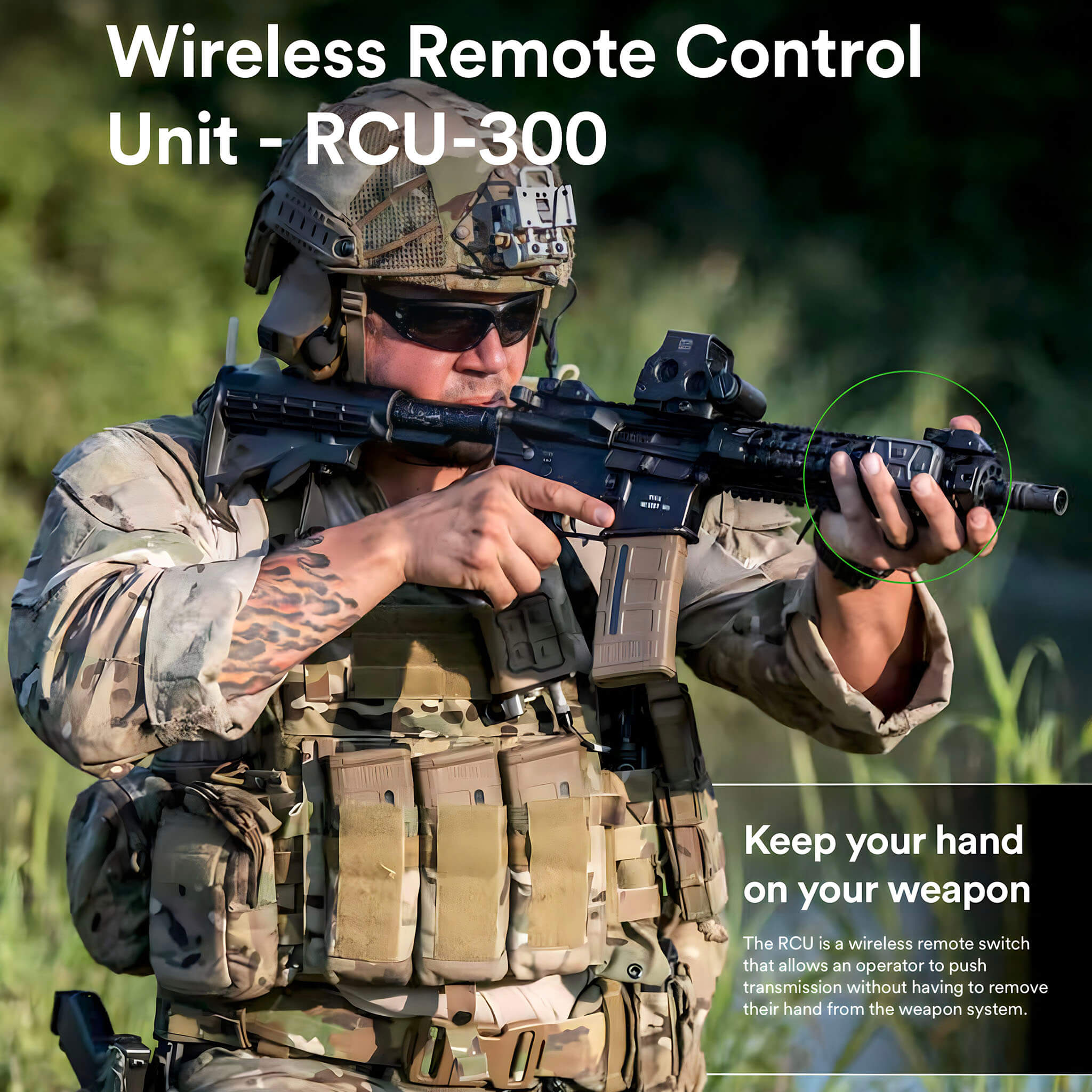 3M Peltor RCU-300 Wireless Remote Control Unit: Compatible with Peltor ...