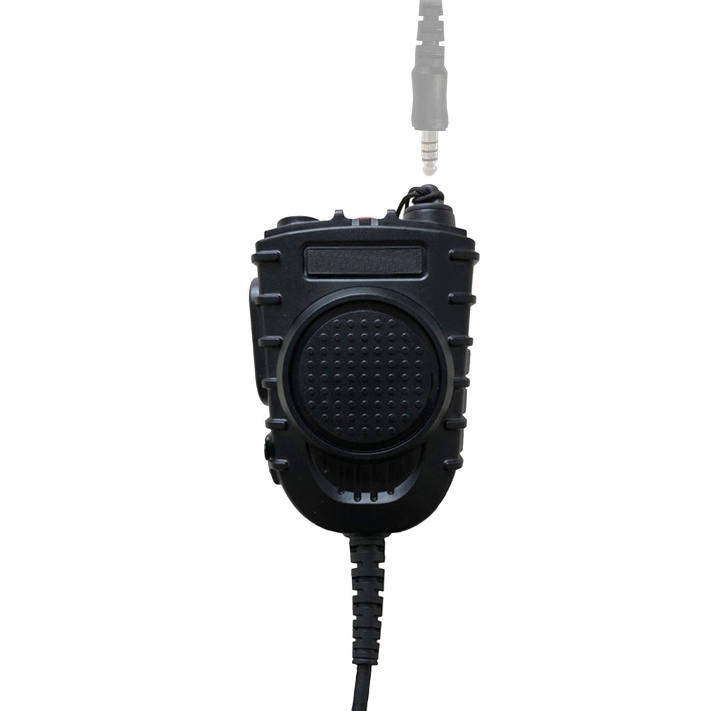 modular speaker mic msm ESM-50-HA4-04 ESM-50-HA4-00 CGS-PTTSM-V1-29 Tactical Radio Adapter/PTT for Headset NATO/Military or US/Civilian Wiring w/ Electret Microphone; Gentex, Ops-Core, OTTO, Peltor, Savox, Helicopter Comms Gentex, Ops-Core, Helicopter - Harris(L3Harris) XG-100, XG-100P, XL-185, XL-185P, XL-185Pi, XL-150/P, XL-95/P, XL-200, XL-200P, XL-200Pi Comm Gear Supply CGS