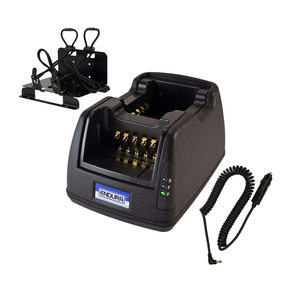 EC2M-BK2A-D-M - BK/Relm Dual Pod Radio/Battery Vehicle DC Charger- KNG-P150, KNG-P400, KNG-P500, KNG-P800 Comm Gear Supply CGS