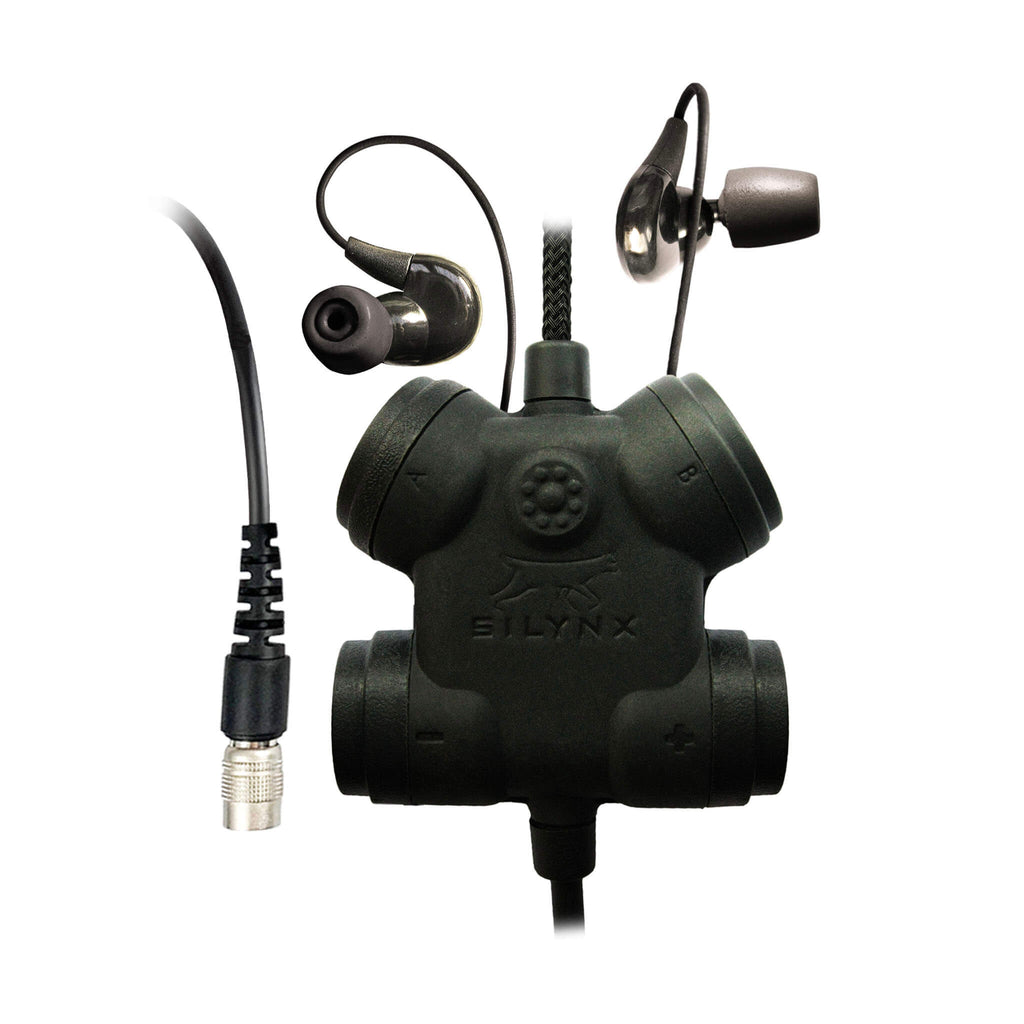 Clarus FX2 Tactical In-Ear Comms System CFX2ITEB quick disconnect quick detach rapid release hirose 6 pin  Comm Gear Supply CGS