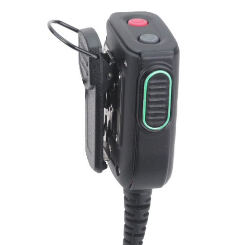 SM-V2E-29: IP67 Shoulder/Chest Speaker Microphone w/ Emergency Button and Active Noise Cancelation. Built for Harris(L3Harris) XG-100, XG-100P, XL-185, XL-185P, XL-185Pi, XL-200, XL-200P, XL-200Pi, XL-400 & More. Comm Gear Supply CGS
