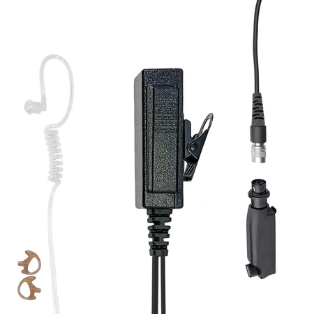 Tactical Mic / Earpiece / Tactical PTT Adapter Kit With