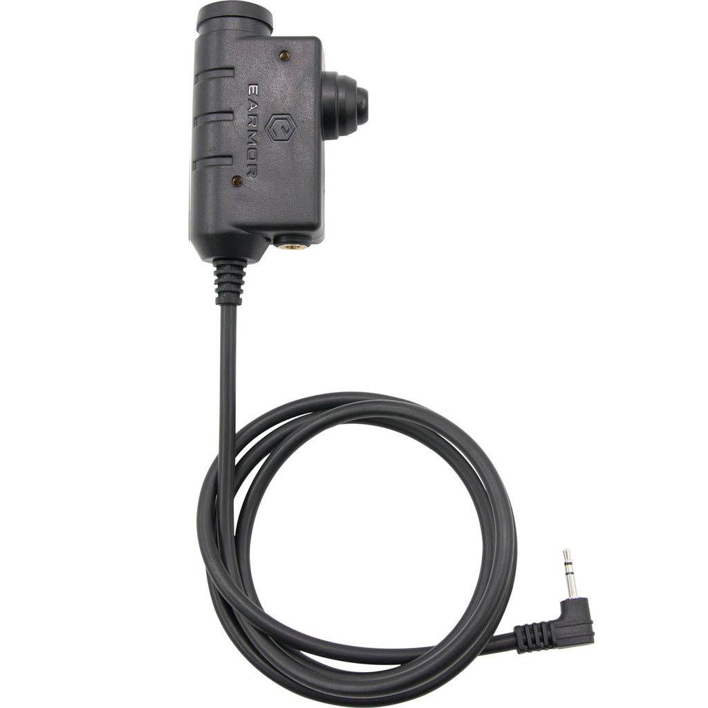 earmor M51-M1: Tactical Headset Push To Talk(PTT) Adapter for For 2.5mm 1-Pin FRS Radio: Motorola Spirit, Talkabout, Cobra PR, Microtalk, Garmin Rino Comm Gear Supply CGS
