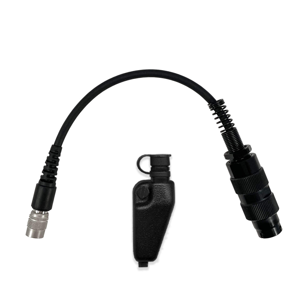 u238 male U-238 M55116 headsets/PTT systems by 3M Peltor, TCI, TEA, MSA, SORDIN MIL-11SR: Adapter to convert Military Connectors: U-229(5 Pin) U-329(6 Pin) Connectors to Kenwood NX-200, NX-210, NX-300, NX410, NX-411, NX-3200, NX3300, NX-5200, NX-5300, NX-5400, TK-190, TK-2140, TK-2180, TK-280, TK-290, TK-3140, TK-3148, TK-3180, TK-380, TK-385, TK-390, TK-480, TK-481, TK-5210, TK-5220, TK-5310, TK-5320, TK-5400 Comm Gear Supply CGS