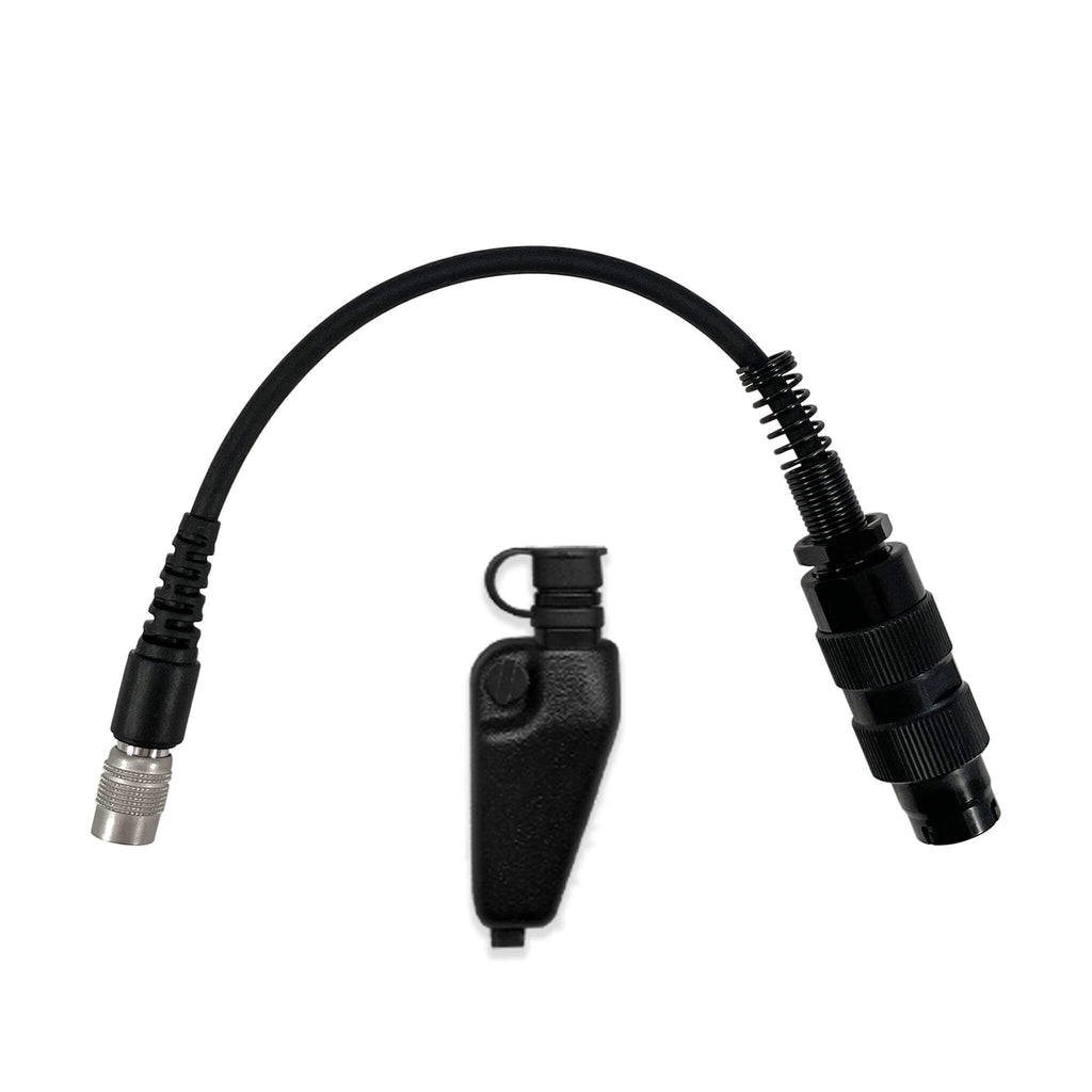 u238 male U-238 M55116 headsets/PTT systems by 3M Peltor, TCI, TEA, MSA, SORDIN MIL-11ESR: Adapter to convert Military Connectors: U-229(5 Pin) U-329(6 Pin) Connectors to EF Johnson: VP5000, VP5230, VP5330, VP5430, VP6000, VP6230, VP6330, VP6430 Comm Gear Supply CGS