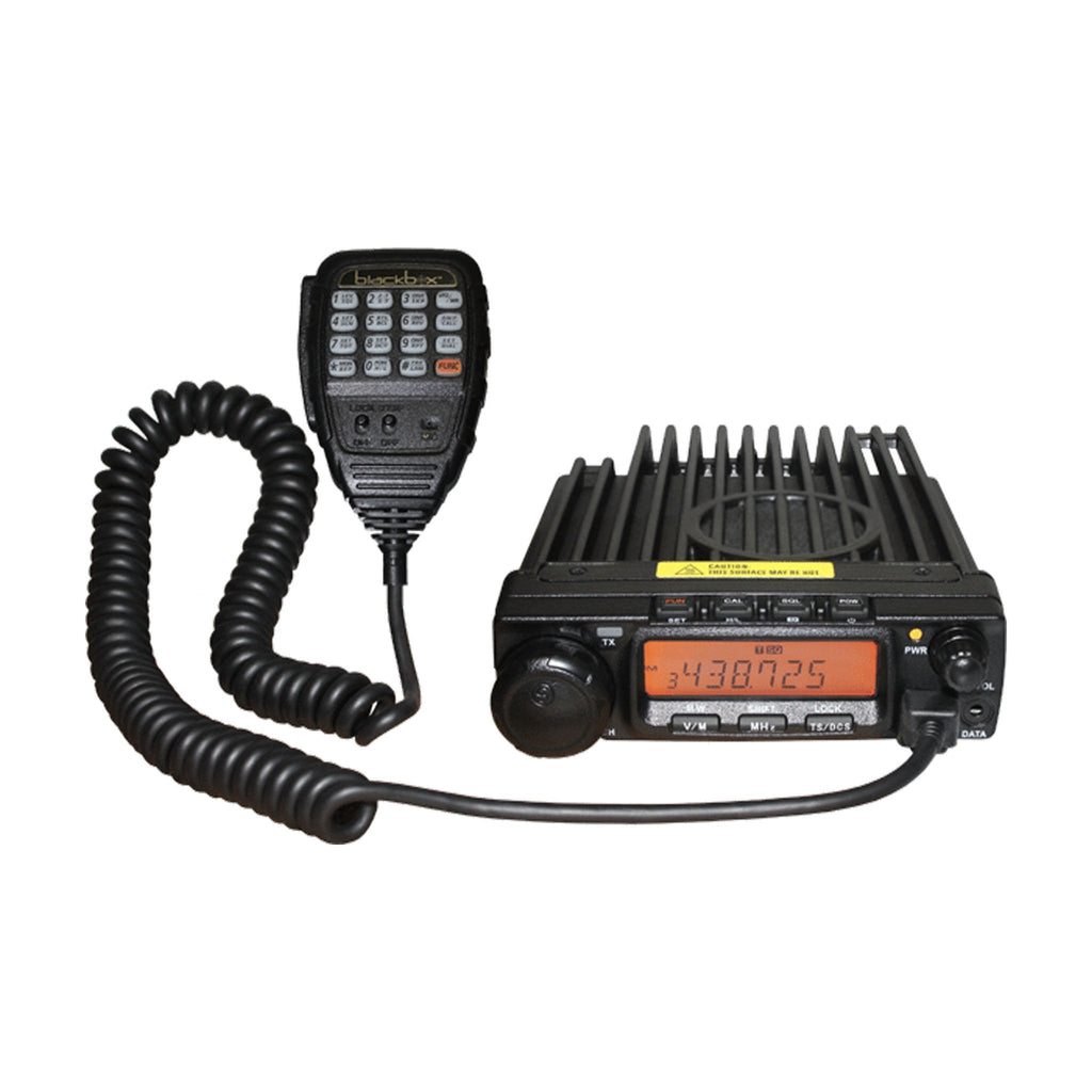 VHF 2-Way Mobile Radio w/ Voice Scrambler - Blackbox Mobile Kit -Outdoor/Marine Professional Mobile Radio Comm Gear Supply CGS BLACKBOX-M-V