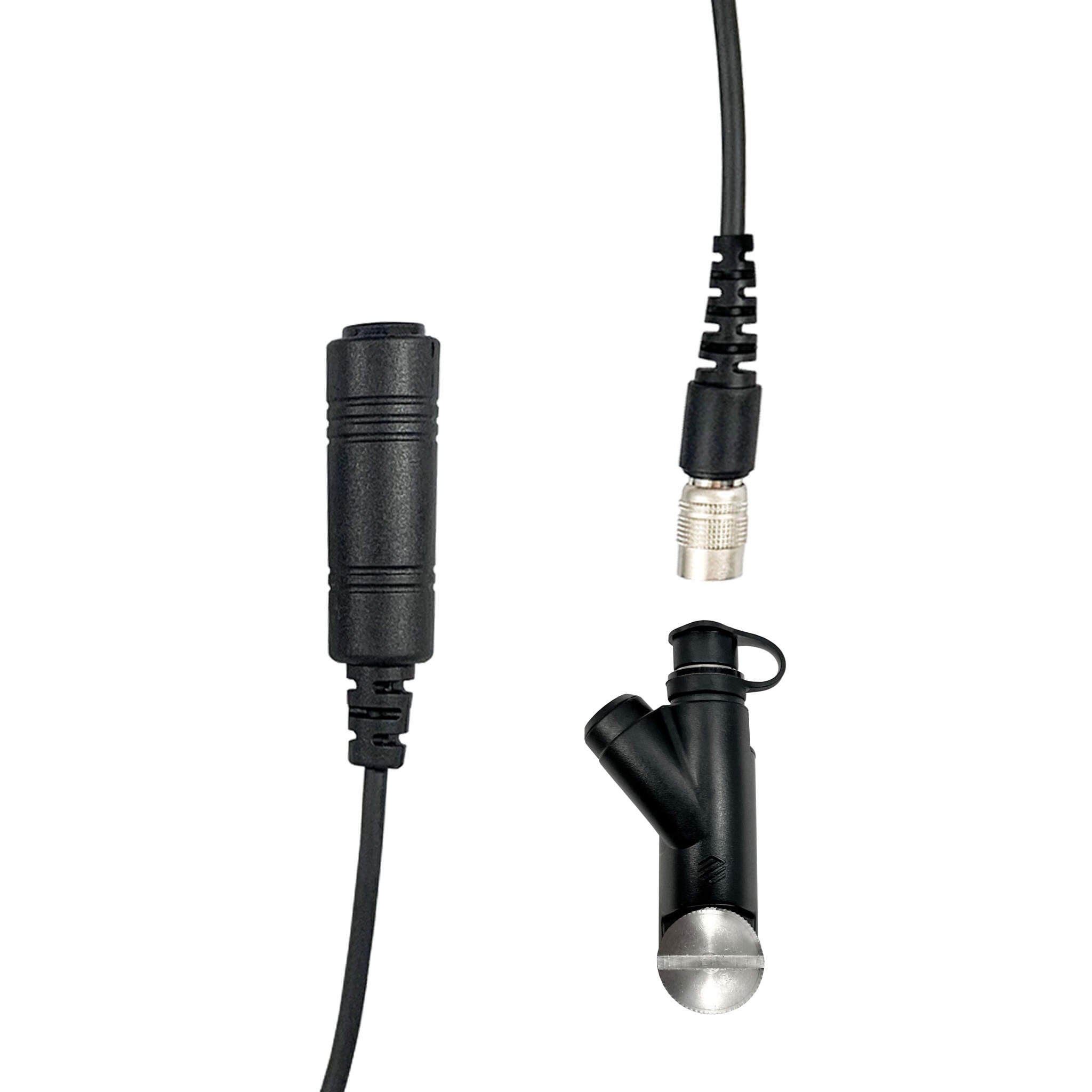 Tactical Radio Amplified Connector Cable Push To Talk Adapter for Headset NATO Military Wiring Gentex Ops Core OTTO TEA David Clark MSA