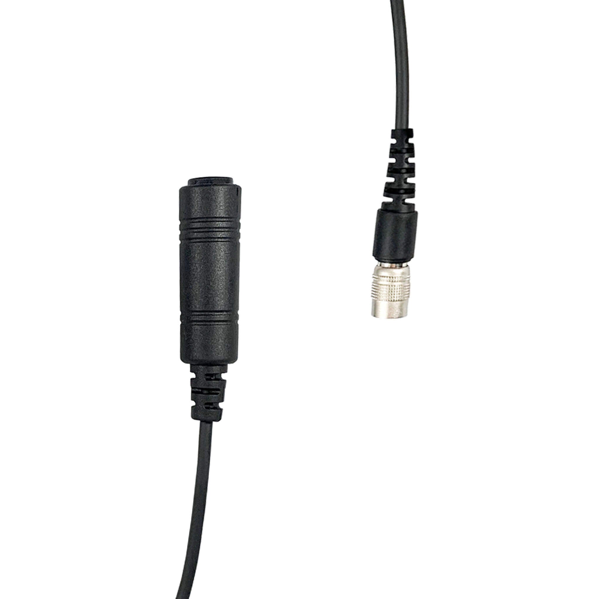 Tactical Radio Amplified Connector Cable Headset: NATO/Military