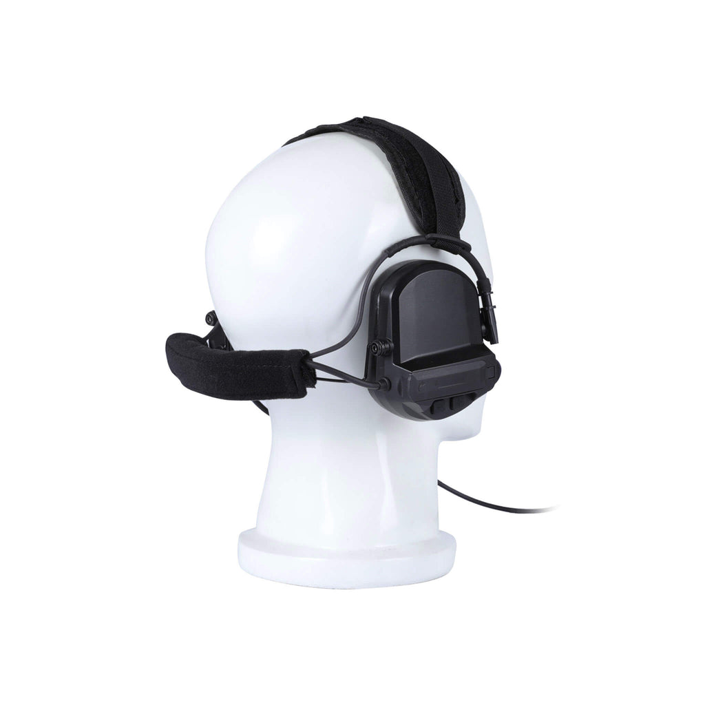 Tactical Radio Headset(Behind-The-Neck) w/ Active Hearing Protection ...