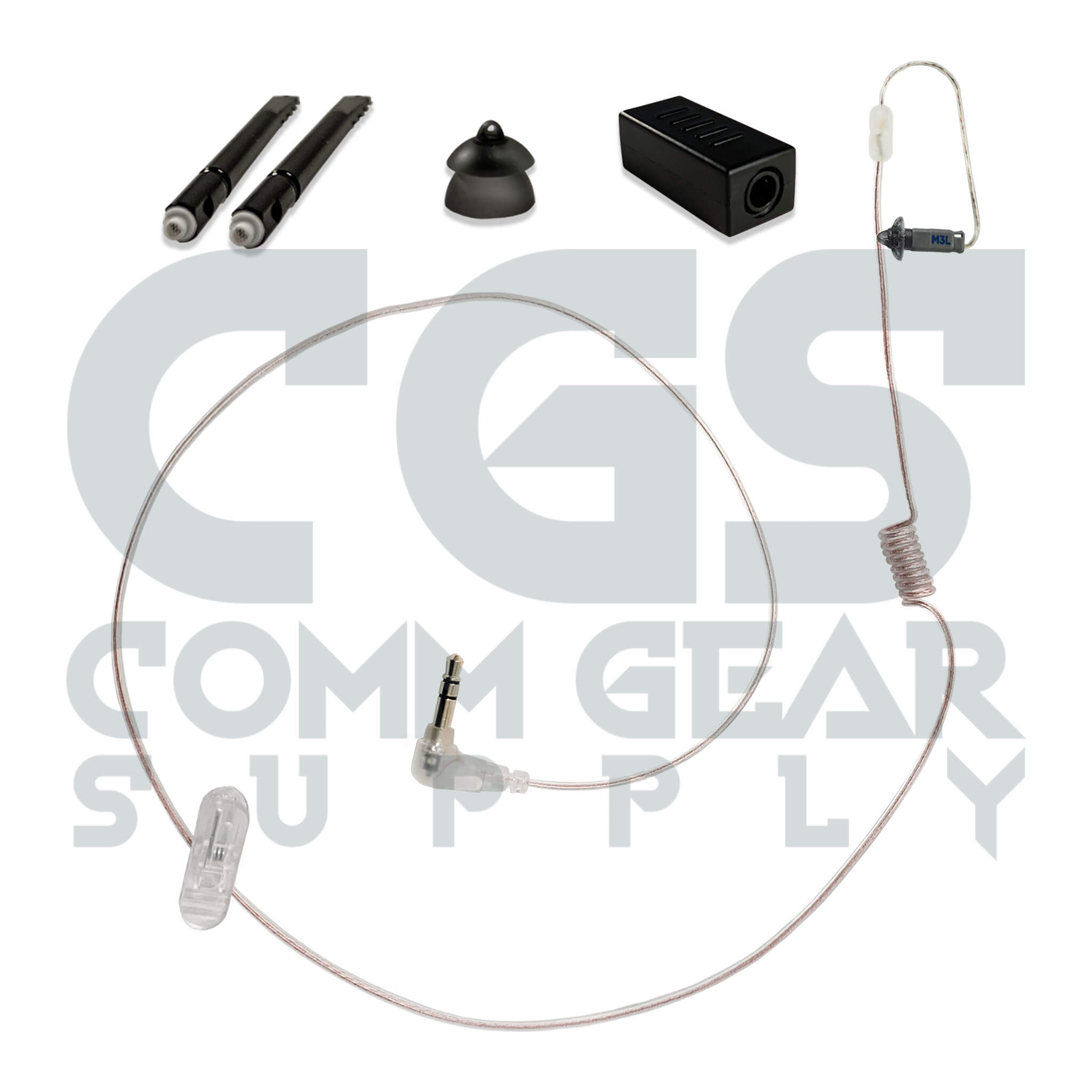 comm gear supply Mic/Earpiece Upgrade Kit- Ultra 360 Covert/Tactical Radio Earpiece