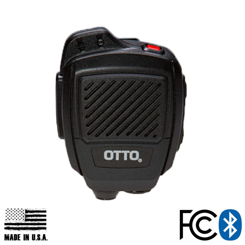 V2-R2BT53133-A Bluetooth OTTO USA Made Speaker Mic & Adapter For Harris: HPD150, HPD100 Momentum & More Comm Gear Supply CGS