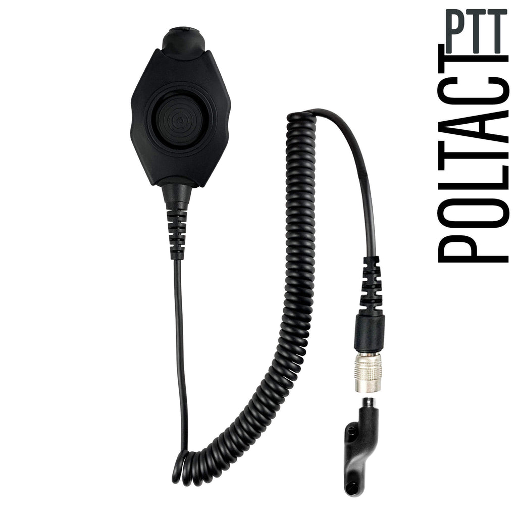 Tactical Radio Amplified Adapter/PTT for Headset(Hirose Adapter System): NATO/Military Wiring, Gentex, Ops-Core, OTTO, TEA, David Clark, MSA Sordin, Military Helicopter - Quick Disconnect PT-PTTV1-32RR-A: Tactical/Military Grade Quick Disconnect Push To Talk(Amped PTT) Adapter For Vertex: VX-820, VX-821, VX-824, VX-829, VX-871, VX-874, VX-879, VX-920, VX-921, VX-924, VX-929, VX-949, VX-971, VX-974, VX-979, VXD-720, All Vertex P25 Radios - U-94/A, Amped PTT and Disco32 Comm Gear Supply CGS