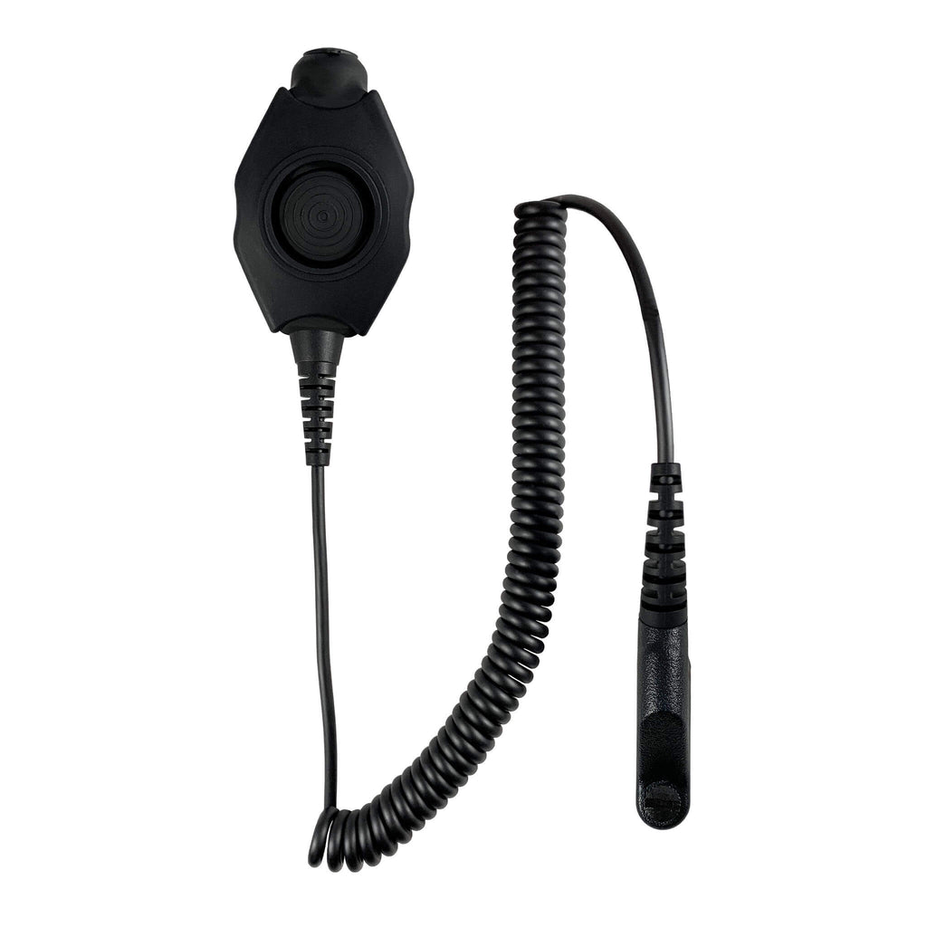 P/N: TMPTTD34-N: Tactical Radio Adapter/PTT for Headset: NATO/Military Wiring, Gentex, Savox, Sordin, Ops-Core, Helicopter - Maxon/Tecnet - TPD 1000, TPD-1116, TPD-1416, TPD-1124, TPD-1424, RCA - PRODIGI Digital - RDR2500, RDR2550, RDR2600, RDR36500, RDR3600 & More