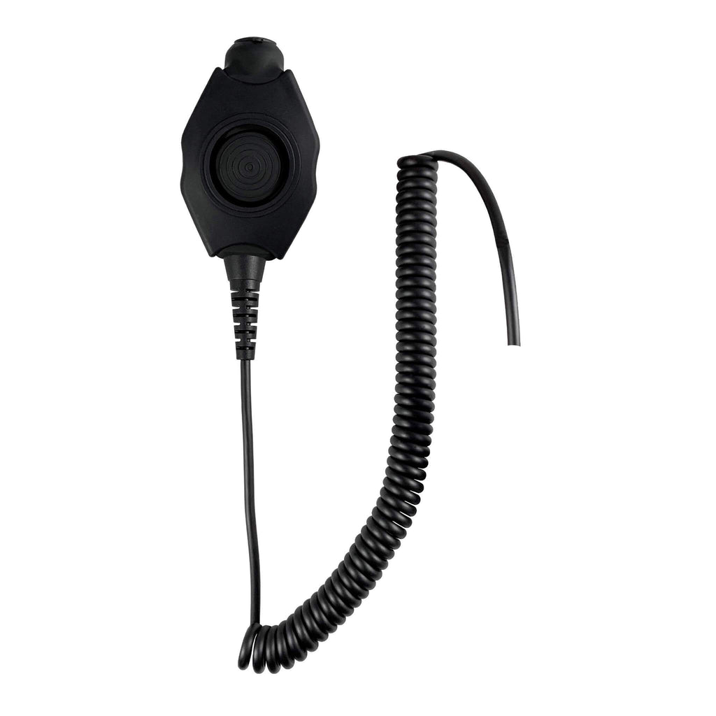 Tactical Radio Headset w/ Active Hearing Protection - PTH-V1-MIL Material Comms PolTact Headset & Push To Talk(PTT) Adapter For Tactical Radio Headset w/ Active Hearing Protection - Harris(L3Harris) Falcon III/Thales: AN/PRC-113, AN/PRC-119, AN/PRC-150, AN/PRC-152, AN/PRC-154, AN/PRC-117, RF 7800V, 5800, LVIS USA, AN/PRC-119, Thales MBITR AN/PRC-148 & other PRC ASIP SINCGARS Radios w/ U-229(5 Pin) & U-329(6 Pin)