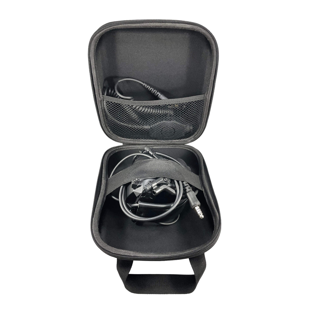 Tactical Radio Headset w/ Active Hearing Protection - PTH-V1-23 Material Comms PolTact Headset & Push To Talk(PTT) Adapter For EF Johnson: 5000, 5100, 8100, 51SL ES, 51 Fire ES, 51SL ES, 51LT ES, 7700, Ascend, AN/PRC127EFJ, VP400, VP600, VP900 Comm Gear Supply CGS