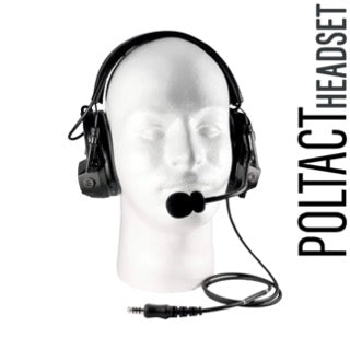 PTH-V1-43 Tactical Radio Headset w/ Active Hearing Protection - PTH-V1-43 Material Comms PolTact Tactical Radio Headset w/ Active Hearing Protection & Push To Talk(PTT) Adapter Motorola: EX500, EX560-XLS, EX600, EX600XLS, GL2000, GP328PLUS, GP338PLUS, GP344, GP338, PRO5151 ELITE, (AirSoft Popular) Retevis: RT29, RT47, RT48, RT82, RT83, RT87, HYT: PT-790, TC-3000, TC-3600, TC-610P, TC-780, TC-780MPT, Ailunce: HD1, Siyata SD-7 Comm Gear Supply CGS Simoco SRP9180