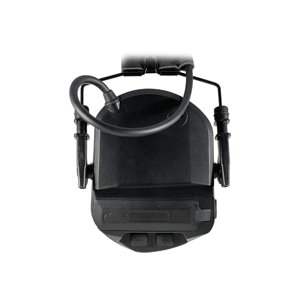 Tactical Radio Headset w/ Active Hearing Protection - PTH-V1-23 Material Comms PolTact Headset & Push To Talk(PTT) Adapter For EF Johnson: 5000, 5100, 8100, 51SL ES, 51 Fire ES, 51SL ES, 51LT ES, 7700, Ascend, AN/PRC127EFJ, VP400, VP600, VP900