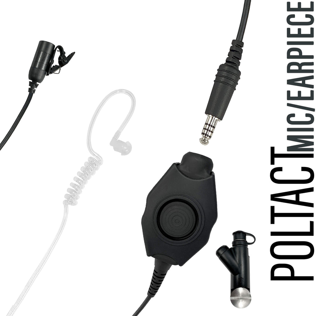 Tactical Mic / Earpiece / PTT Kit - Upgrade Kit Kit, No Adapter Lo Vis R23 Single Comm Ruggedized Earpiece atlantic signal TCI safariland tecs tactical enforcement communication system quick disconnect PTM-V2-NX-29RR: Harris: XG-100, XG-100P, XL-185, XL-185P, XL-185Pi, XL-150/P, XL-95/P, XL-200, XL-200P, XL-200Pi Comm Gear Supply CGS