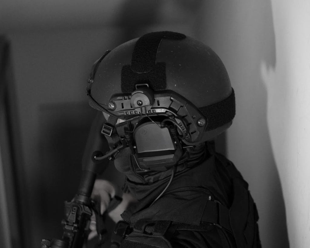Tactical Radio Headset w/ Active Hearing Protection - For Midland 2-Pin Radios (GXT/LXT Series)