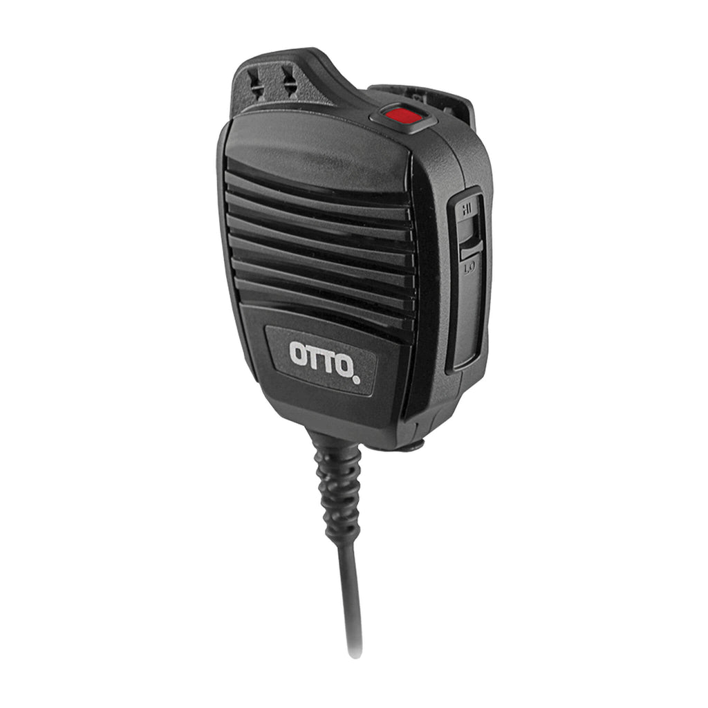V2-R2MX5312 OTTO Revo NC2 USA Made Loud Speaker Hand Mic IP68 w/ Emergency Button- Motorola XTS1500, XTS2500, XTS3000, XTS3500, XTS5000  Comm Gear Supply CGS