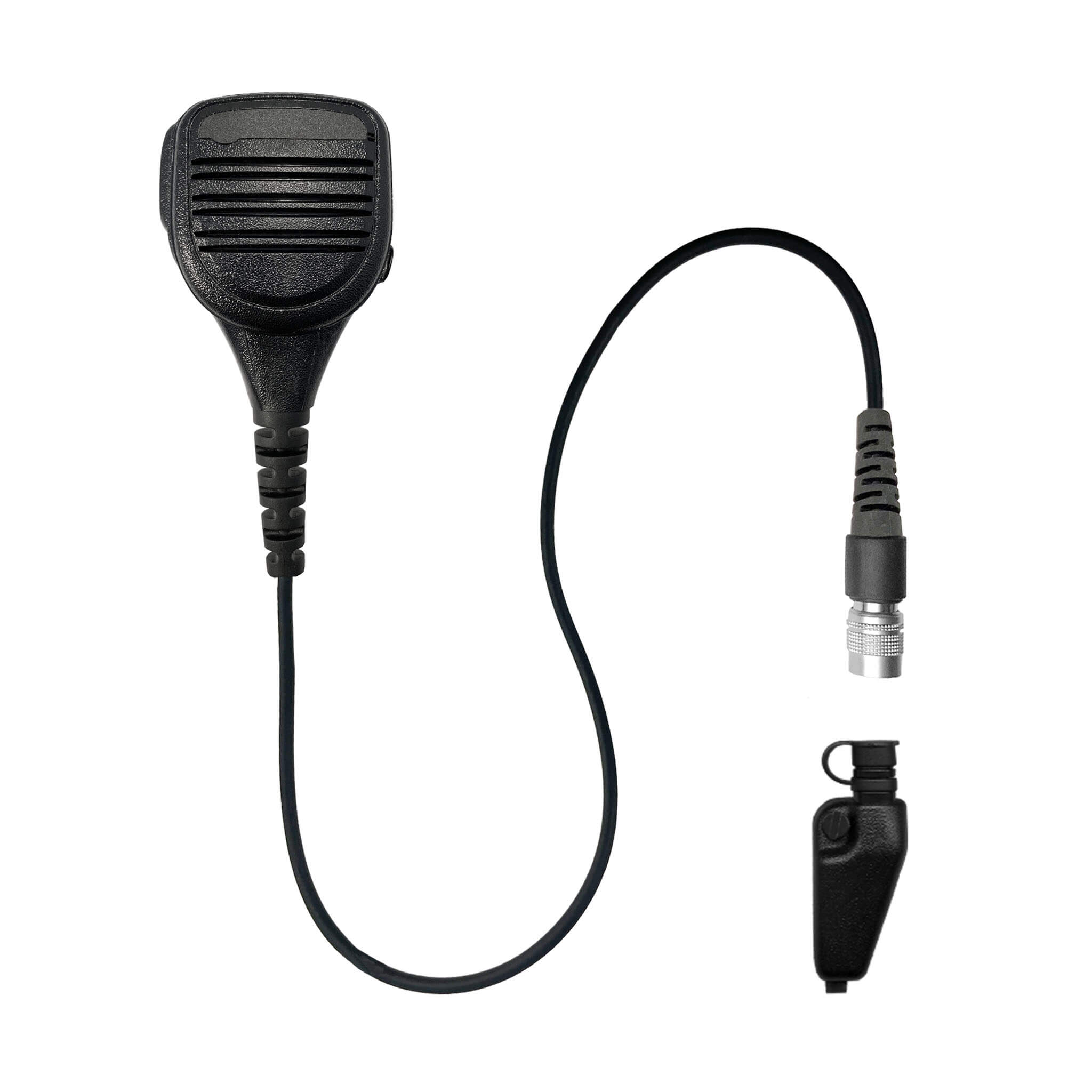 Straight Cable Loud Speaker Hand Mic w/ Quick Disconnect (Hirose