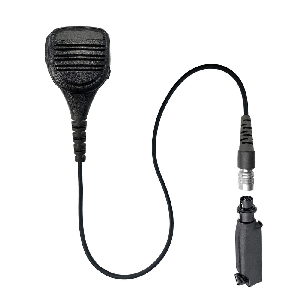 SM-V2-40SR: Straight wire Cable Shoulder/Chest Microphone for Sepura Tetra STP8000, STP8030, STP8035, STP8038, STP8040, STP8100, STP8200, STP9000, STP9038, STP9100, STP9200, SBP8000, SBP8300, SCP8000, SCP8300, SEP8000, SEP8300 SC20, SC21, SC-2020, SC-2024, SC-2028 Comm Gear Supply CGS