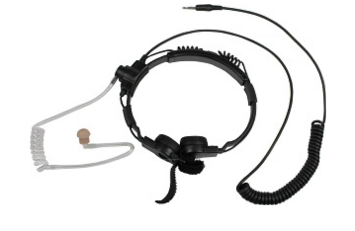 SPM-1599 Heavy Duty Throat Microphone for CELLPHONES and TABLETS Comm Gear Supply CGS