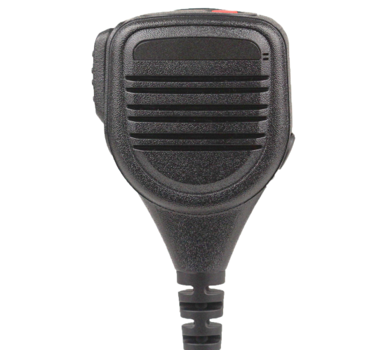 SM-V1E-29: IP67 Shoulder/Chest Speaker Microphone w/ Emergency Button. Built for Harris(L3Harris) XG-100, XG-100P, XL-185, XL-185P, XL-185Pi, XL-150/P, XL-95/P, XL-200, XL-200P, XL-200Pi  Comm Gear Supply CGS
