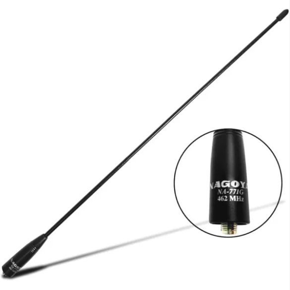 Genuine Nagoya NA-771G, 15.3-Inch Whip for GMRA Radios w/ 462Mhz SMA-Female Antenna for BTECH, BaoFeng, or other SMA based GMRS Radio Antenna Ports Comm Gear Supply CGS