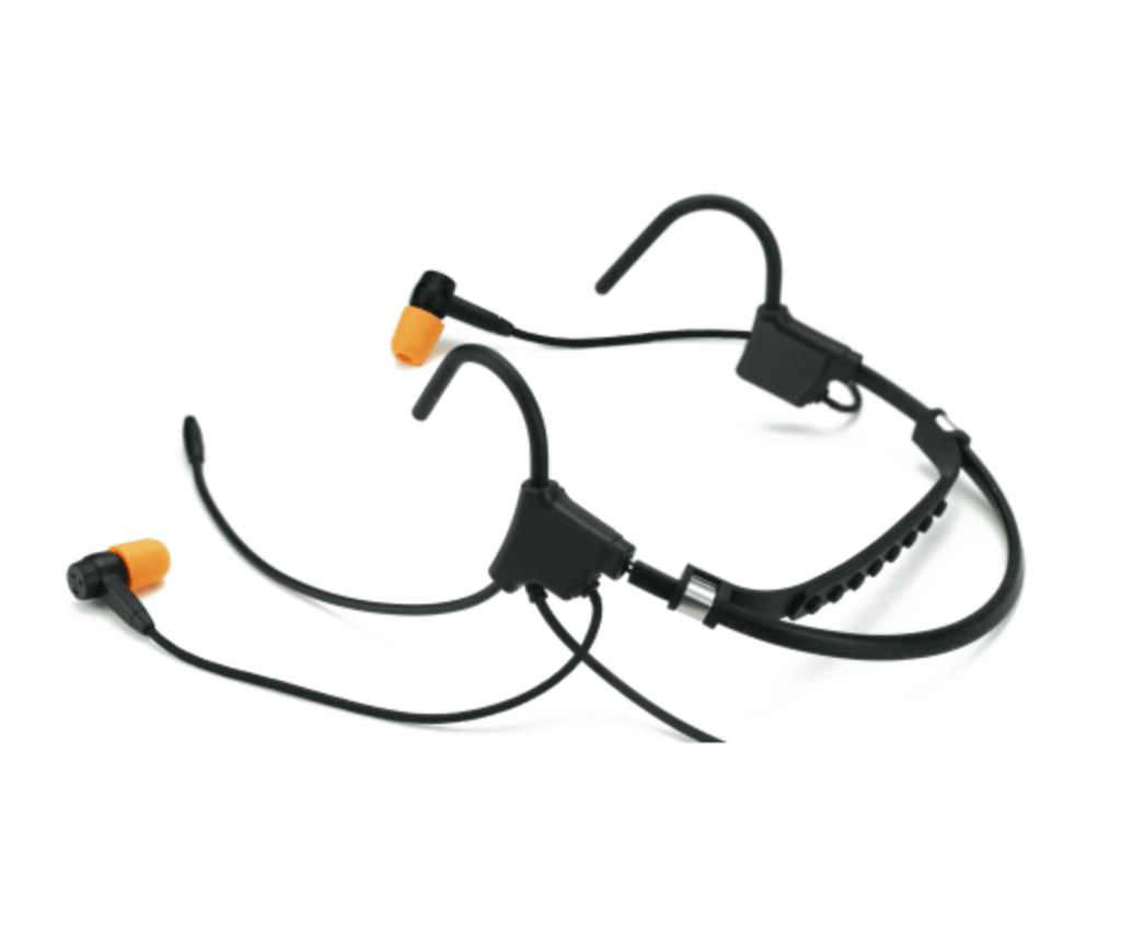 P/N: HSHD+IEF-TBD: Boom Mic Headset w/ In-Ear Ambient Sound Control In-Ear Lightweight - Behind The Head Headset with Knowles Premium Speaker,  Dual In-Ear Noise Attenuation and Dual Ambient Control With Passive Noise Cancelling - Ideal for Live Fire/Sniper Operations Comm Gear Supply CGS