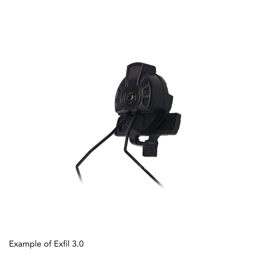 EM-HM: Earmor Helmet Mount Kit for Helmet/Headset rail Mount Systems: OPS-CORE/FAST/ARC, Team Wendy, Hard Head Veterans M-LOK/MTEK/HHV M11 Comm Gear Supply CGS