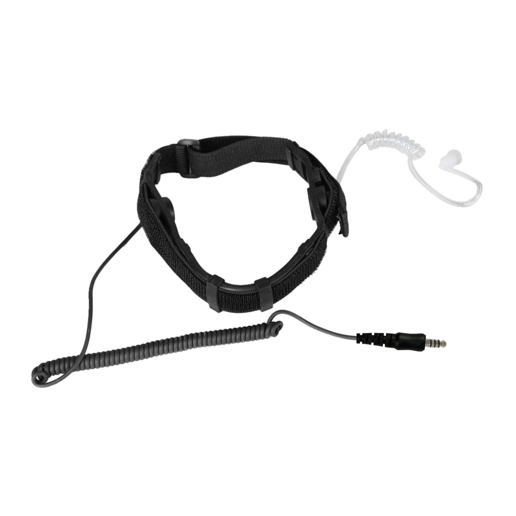 PTTM-V1﻿: Material Comms PolTact Throat Mic Designed For Public Safety/Military. Throat Mic and Earpiece Only, w/ Nexus TP-120/U174  Tapaulk, TACTICAL THROAT MICROPHONE SYSTEM GEN 3 TTMK III EH-TM-10 Assault-MOD OTTO V1-T12  Comm Gear Supply CGS
