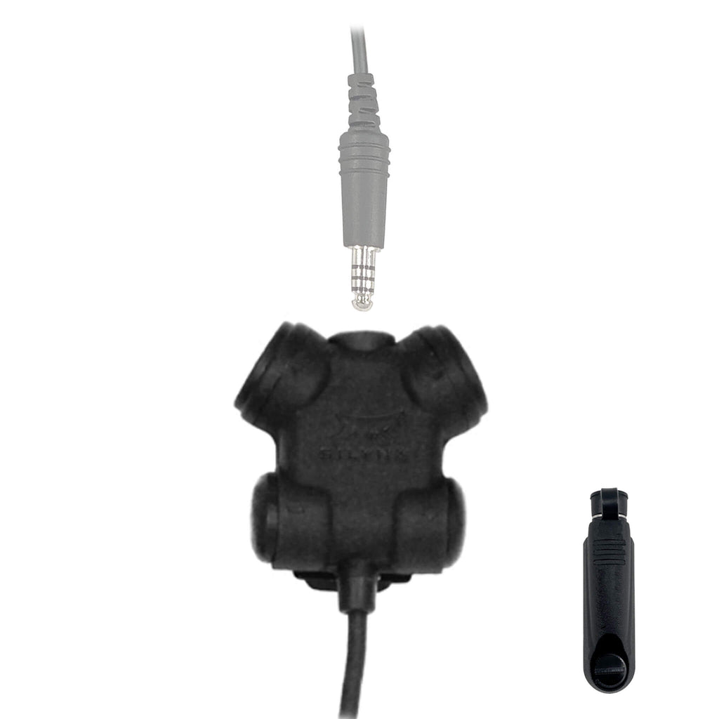 FL4040 silynx u-94 ptt tactical headset, peltor, tci, tea, msa PT0020-B-03 / PT0020-D-03 Tactical/Military Grade Push To Talk(PTT) Adapter For Relm/BK Radio KNG Series: KNG-P150, KNG-P400, KNG-P500, KNG-P800, KNG2-P150, KNG2-P400, KNG2-P500, KNG2-P800 quick disconnect hirose quick release Comm Gear Supply CGS