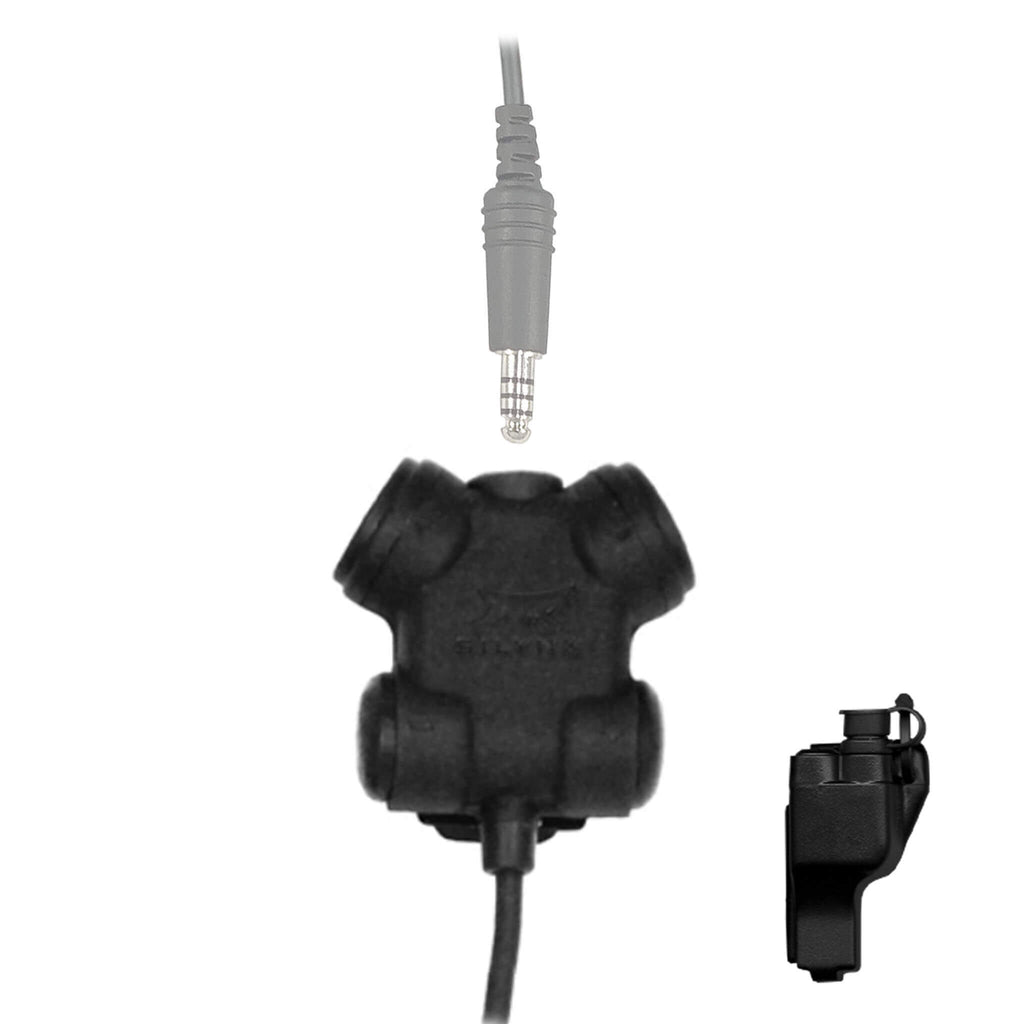 FL4040 silynx u-94 ptt replacement ptt for tactical headset, peltor, tci, tea, msa PT0020-B-03 / PT0020-D-03 Tactical/Military Grade Push To Talk(PTT) Adapter For Motorola: XTS1500, XTS2500, XTS3000, XTS3500, XTS5000, HT1000, JT1000, MT2000, MTS2000, MTX838, MTX900, MTX8000, MTX9000, PR1500 quick disconnect hirose quick release quick detach