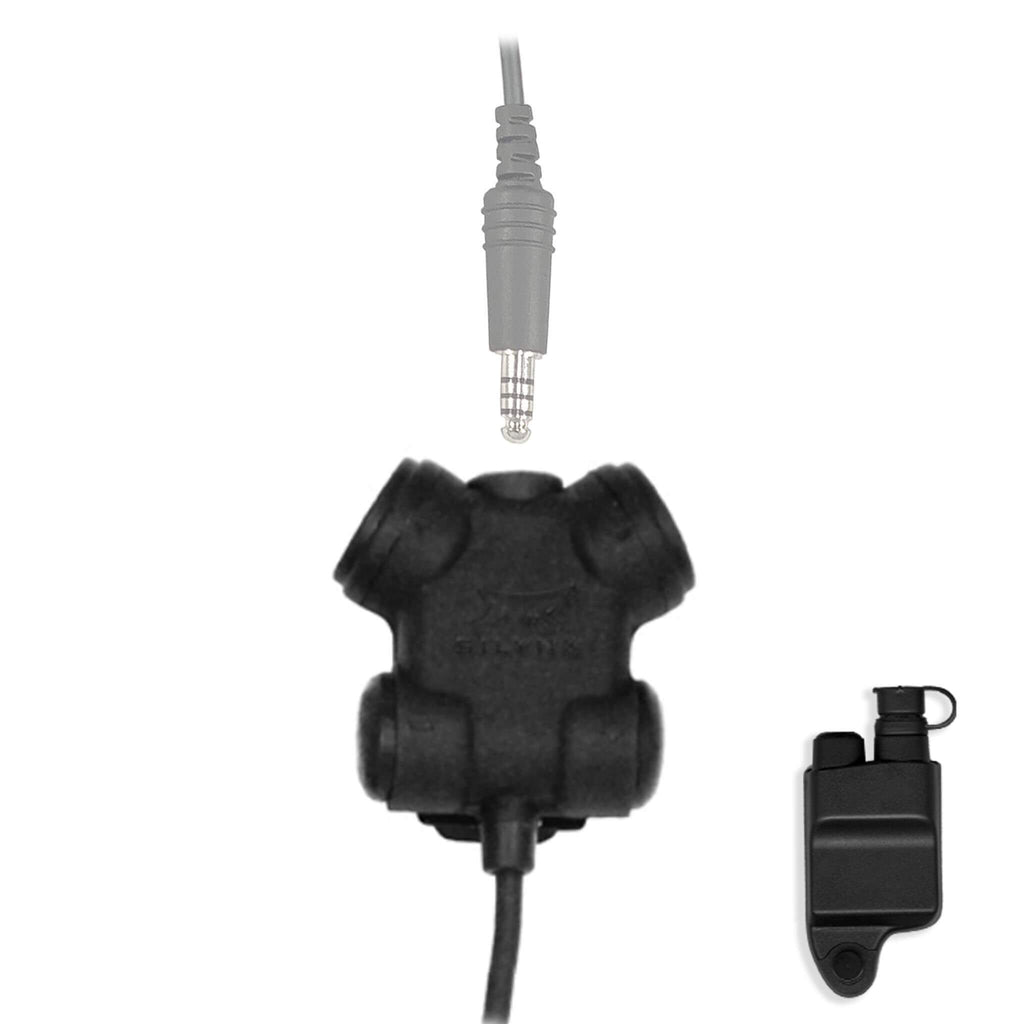FL4040 silynx u-94 ptt replacement ptt for tactical headset, peltor, tci, tea, msa PT0020-B-03 / PT0020-D-03 Tactical/Military Grade Push To Talk(PTT) Adapter For Harris(L3Harris), M/A-Com P5300, P5350, P5370, P5450, P5470, P5500, P5550, P5570, P7300, P7350, P7370, XG-15(P/MultiMode), XG-25(P/Pe/MultiMode), XG-75(P/Pe/MultiMode) & More quick disconnect hirose quick release quick detach