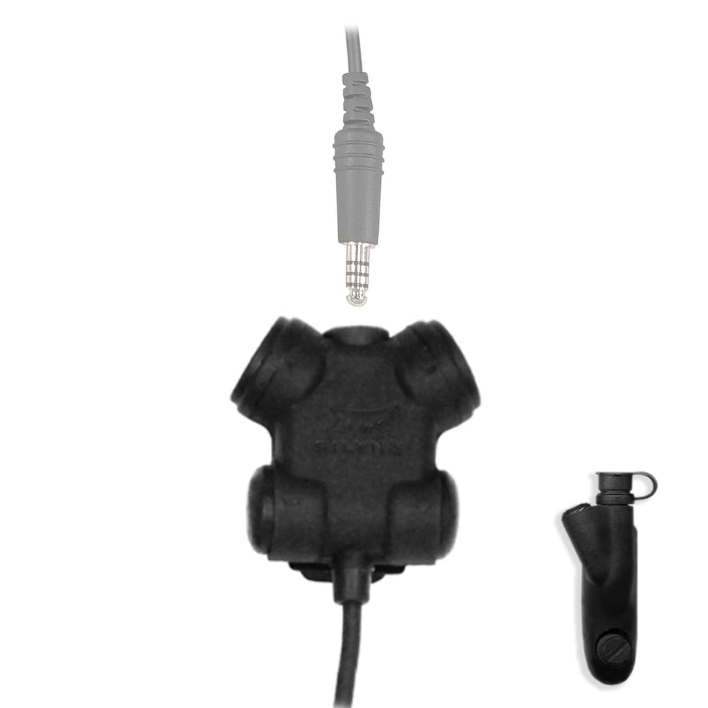 FL4040 silynx u-94 ptt replacement ptt for tactical headset, peltor, tci, tea, msa PT0020-B-03 / PT0020-D-03 Tactical/Military Grade Push To Talk(PTT) Adapter For Motorola HT750, HT1250, HT1550, MTX850, MTX950, MTX960, MTX8250, MTX9250, PR860, & More quick disconnect hirose quick release quick detach