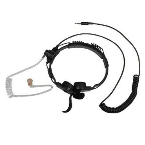 SMP-1599 Heavy Duty Throat Microphone for CELLPHONES and TABLETS Comm Gear Supply CGS