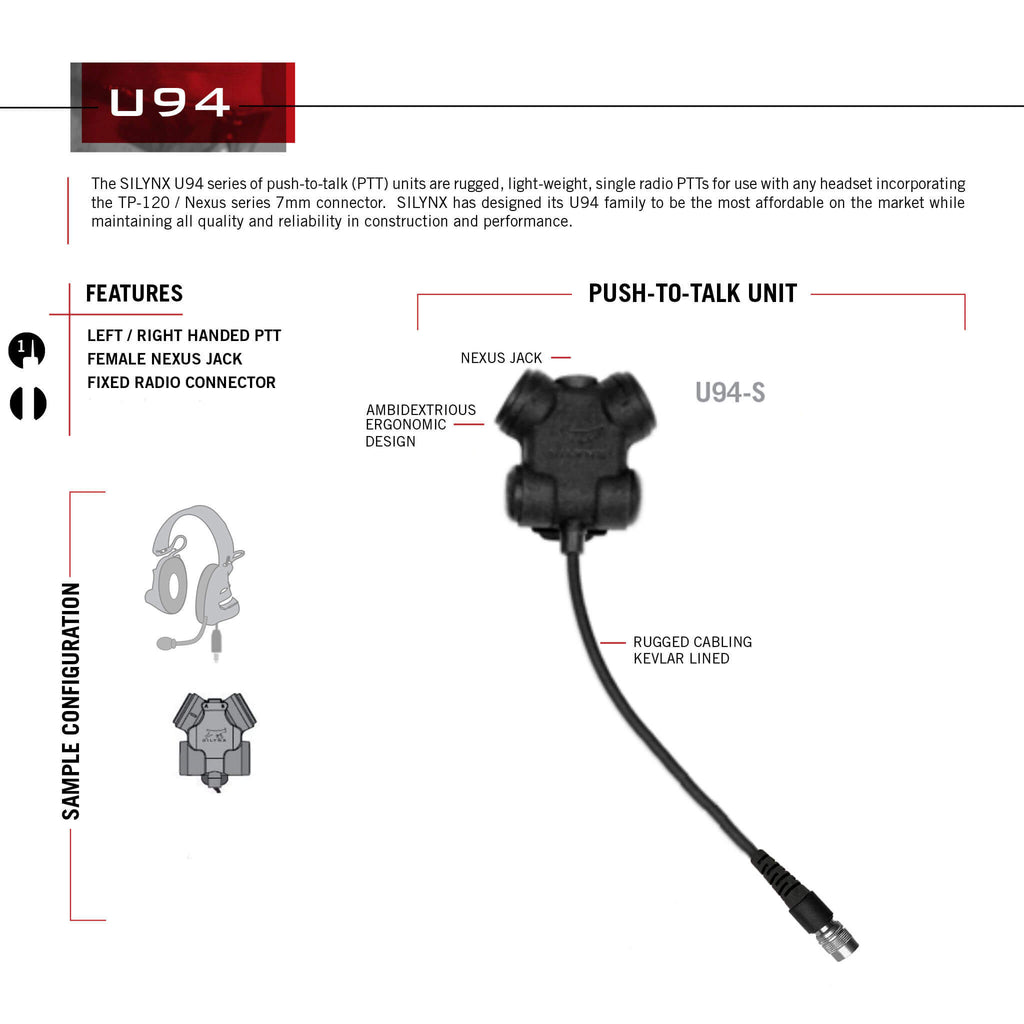 FL4040 silynx u-94 ptt tactical headset, peltor, tci, tea, msa PT0020-B-03 / PT0020-D-03 Tactical/Military Grade Push To Talk(PTT) Adapter For EF Johnson: VP5000, VP5230, VP5330, VP5430, VP6000, VP6230, VP6330, VP6430 quick disconnect hirose quick release