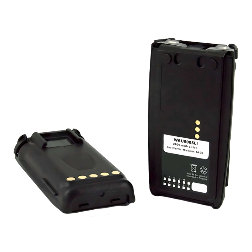 WAU6005LI: High Quality Law Enforcement/Tactical Replacement Battery for Harris(L3Harris) Radio/Walkie P5300 Series, P5370, P5350, P5400 Series, P5450, P5470, XG-15(P/MultiMode), XG-25(P/Pe/MultiMode), XG-75(P/Pe/MultiMode), P5500 Series, P5550, P5570, P7300 Series, P7350, P7370, BT-023406-005, XL-95 Comm Gear Supply CGS