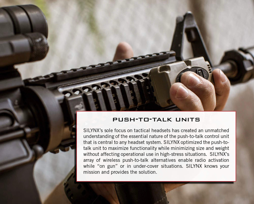 MWPTT-006 The Silynx Micro Wireless Push-to-Talk (MWPTT)