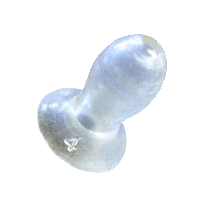 C-Bud Clear Hypoallergenic Ear Bud Comm Gear Supply CGS