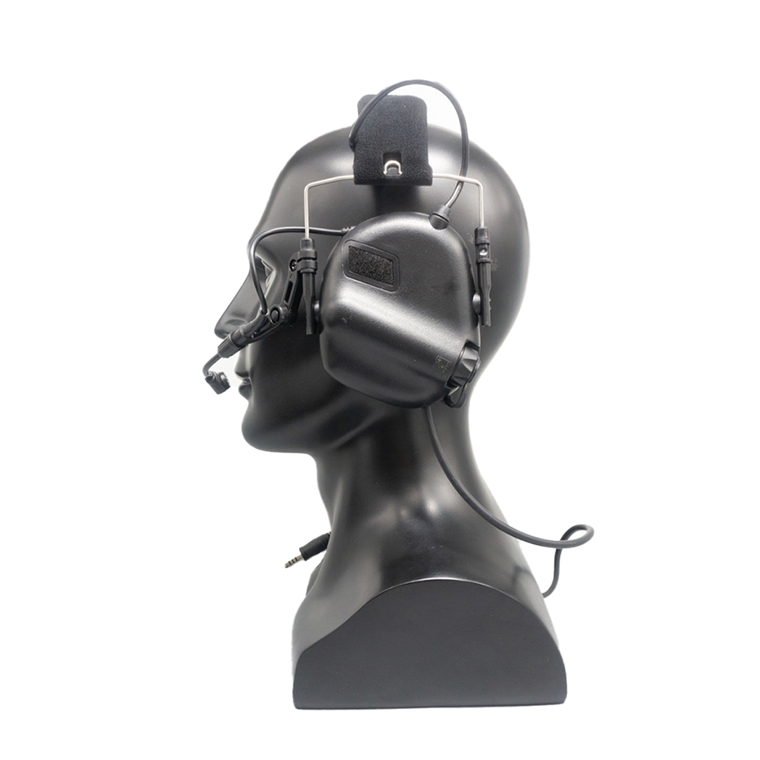 Comms Headset w/ Active Hearing Protection & Enhancement For Airsoft ...