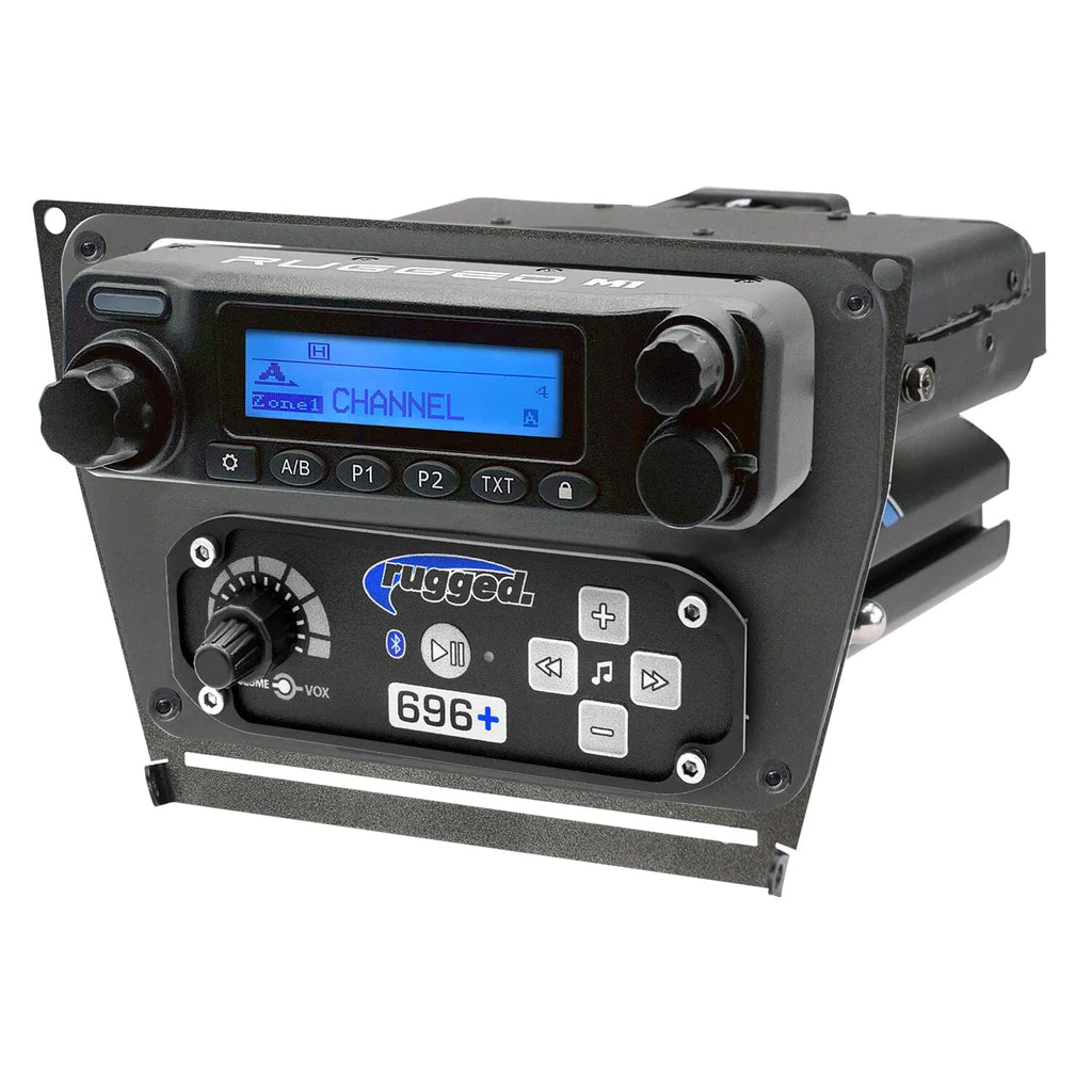 Rugged Radios - Polaris Pro XP, RZR Turbo R, and RZR PRO R Dash Mount Radio and Intercom Comm Gear Supply CGS MT-PRO-MM-RM