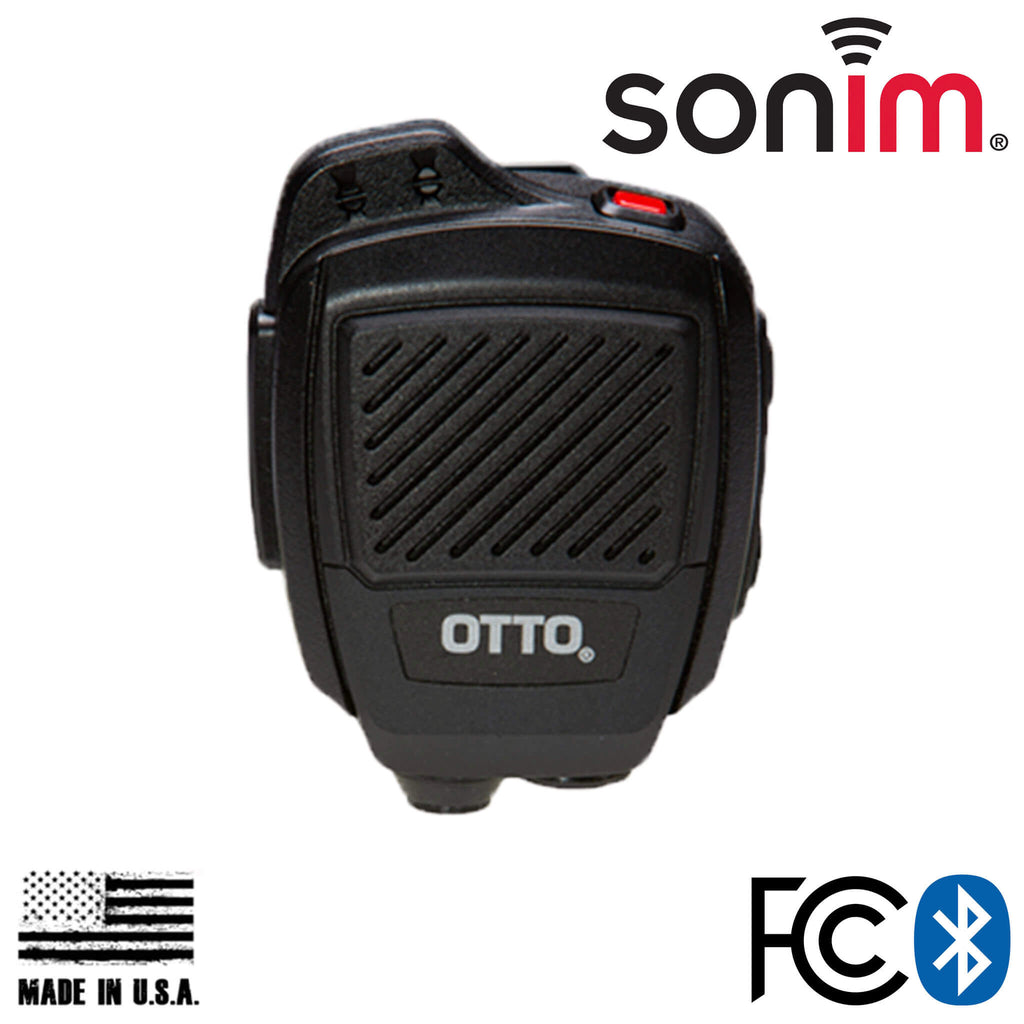 V2-R2BT53133-A Bluetooth OTTO USA Made Speaker Mic For Bluetooth Sonim PTT Mobile Phone  Edit alt text Comm Gear Supply CGS