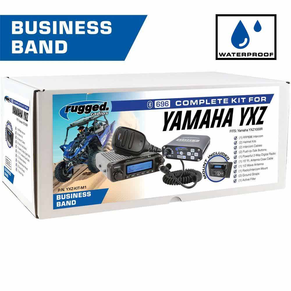 Rugged Radios - Complete Helmet UTV Kit for Yamaha YXZ Comm Gear Supply CGS YXZ-KIT-M1